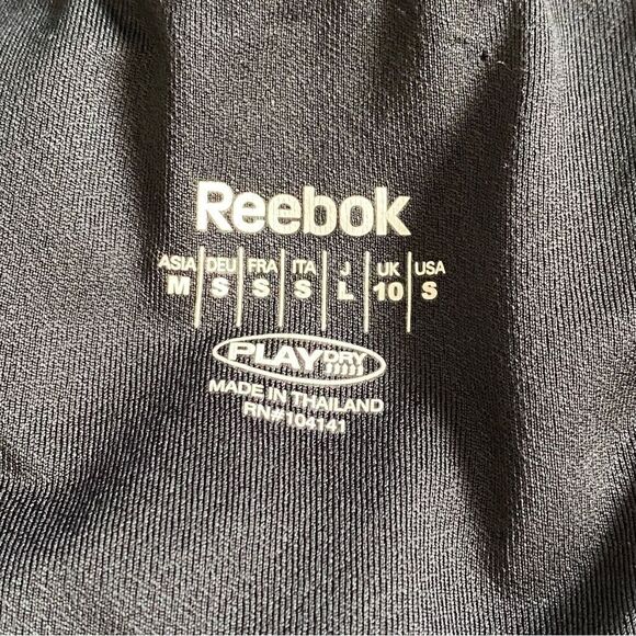 Reebok play dry shorts Black & Teal Size S - Picture 4 of 7